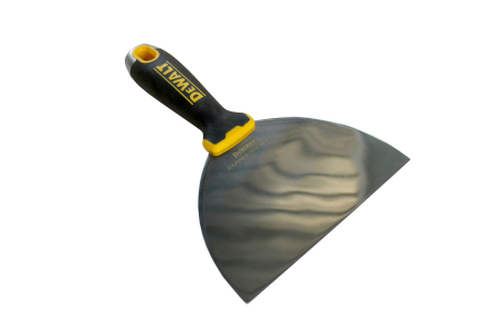 Шпатель с металлическим наканечником DeWalt, нержавеющая сталь, двухкомпонентная ручка, 150 мм